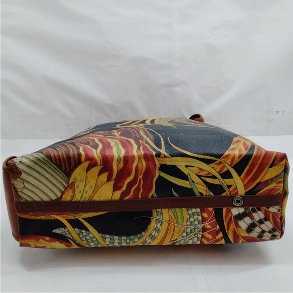 Salvatore Ferragamo Jungle Print Tote Bag - Picture 5 of 13
